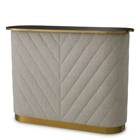 Eichholtz Timeless Minimalist Modern Curved Console