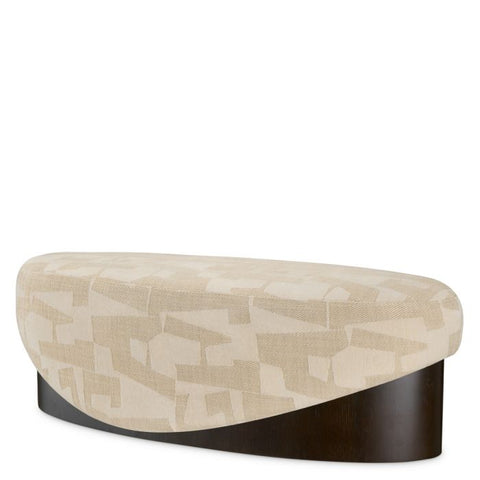 Timeless Minimalist Modern Upholstered Lounge Bench