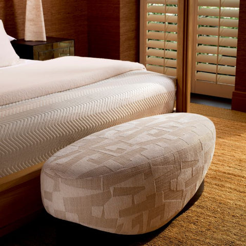 Timeless Minimalist Modern Upholstered Lounge Bench