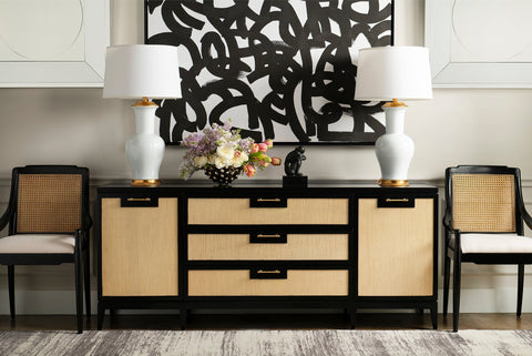 Acacia Column Table Lamp Modern Accent for Elegant Spaces