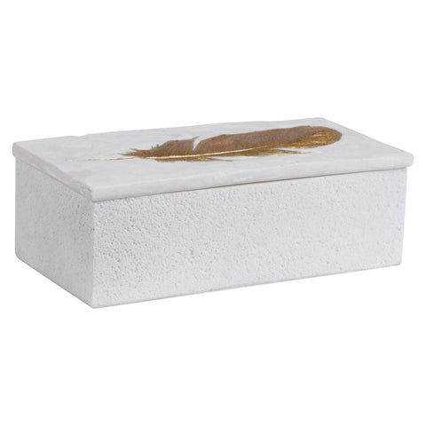 Decorating Essentials Etched Gold Leaf Decorative Box