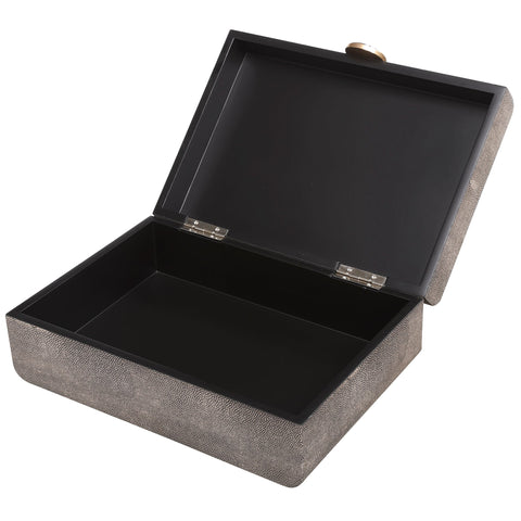 Decorating Essentials Art Deco Shagreen Decorative Box