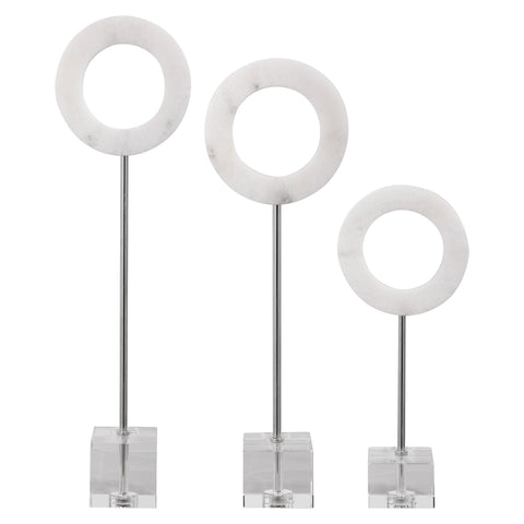 Decorating Essentials Abstract Marble Sculpture for Modern Spaces