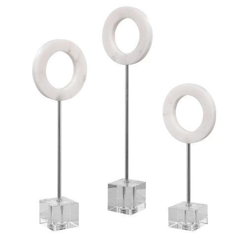 Decorating Essentials Abstract Marble Sculpture for Modern Spaces