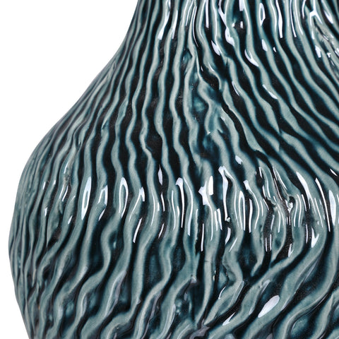 Decorating Essentials Contemporary Textured Crystal Bottle