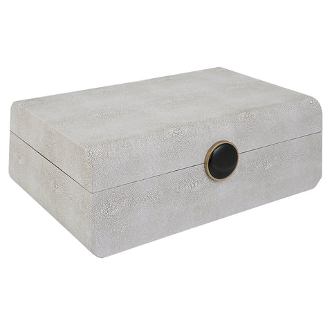 Decorating Essentials Shagreen Animal Art Deco Decorative Box