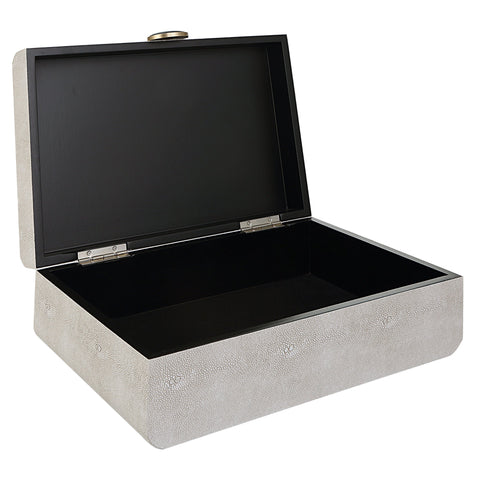 Decorating Essentials Shagreen Animal Art Deco Decorative Box