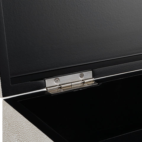 Decorating Essentials Shagreen Animal Art Deco Decorative Box