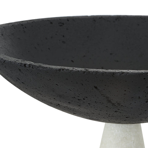 Decorating Essentials Modern Abstract Stone Decorative Bowl