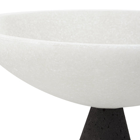 Decorating Essentials Modern Abstract Stone Decorative Bowl