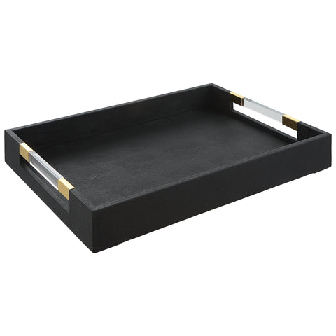 Modern Lightweight Lipped Solid Serving Tray