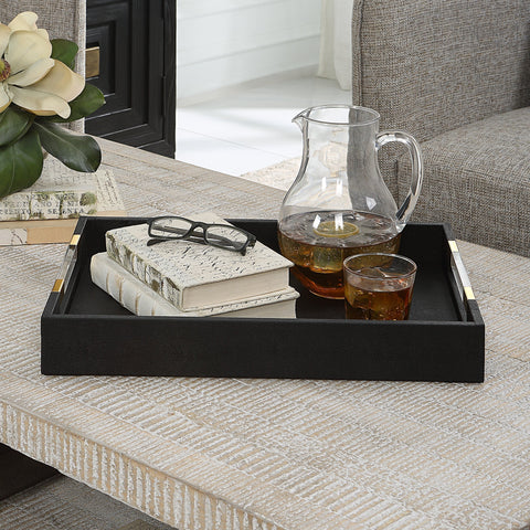 Modern Lightweight Lipped Solid Serving Tray