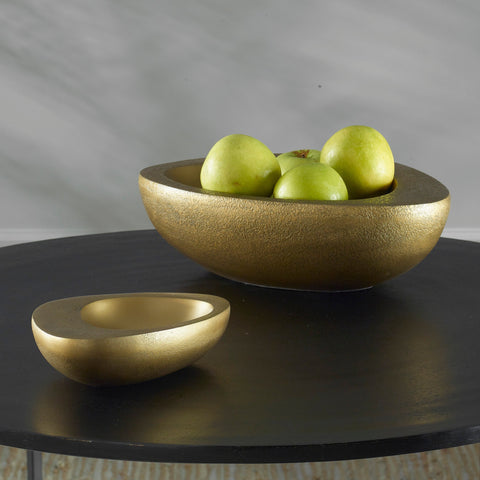 Decorating Essentials Organic Asymmetrical Decorative Bowl Set