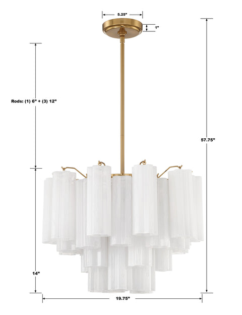 Addis Designer Collaboration Tiered Chandelier Ceiling Light