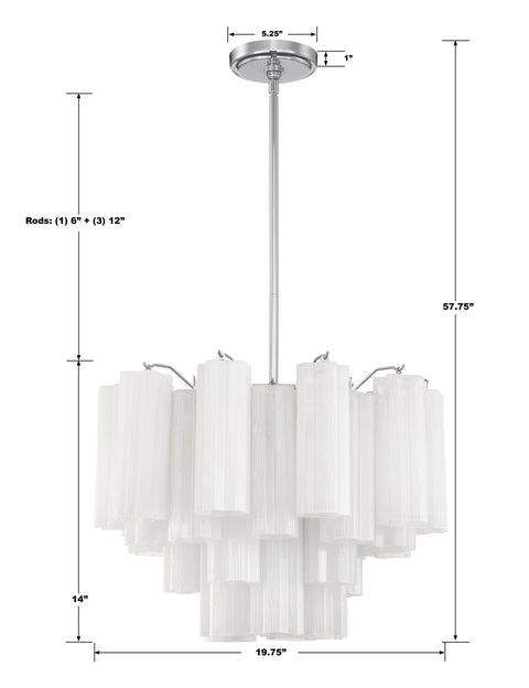 Addis Designer Collaboration Tiered Chandelier Ceiling Light