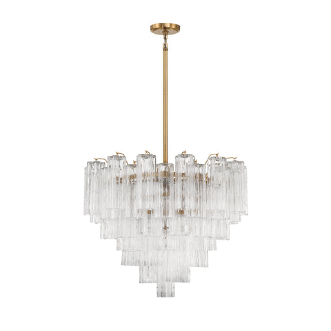 Addis Designer Collaboration Mid Century Tiered Chandelier