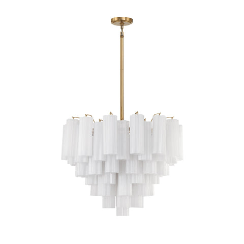 Addis Designer Collaboration Mid Century Tiered Chandelier