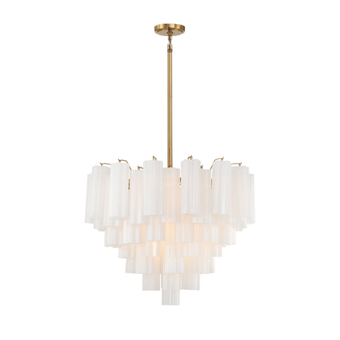 Addis Designer Collaboration Mid Century Tiered Chandelier