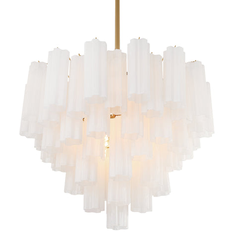 Addis Designer Collaboration Mid Century Tiered Chandelier