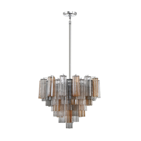 Addis Designer Collaboration Mid Century Tiered Chandelier