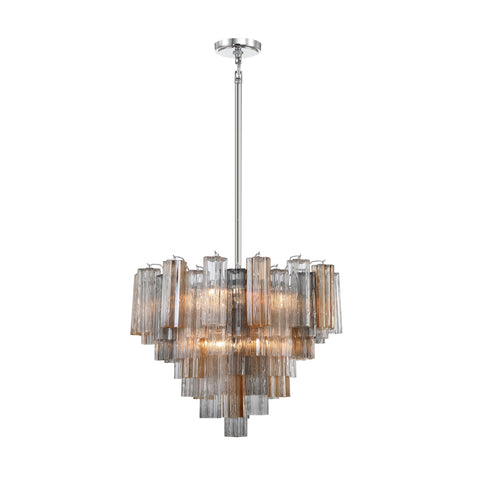 Addis Designer Collaboration Mid Century Tiered Chandelier