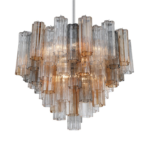Addis Designer Collaboration Mid Century Tiered Chandelier