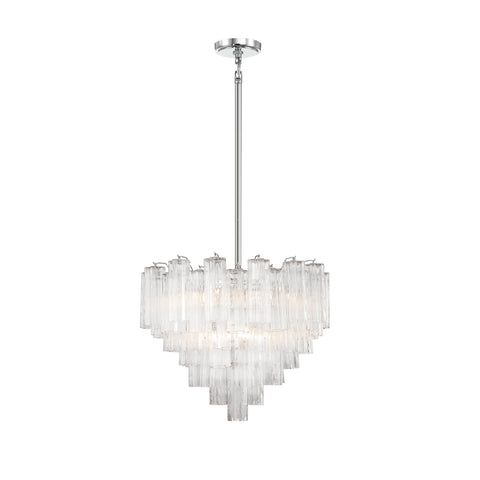 Addis Designer Collaboration Mid Century Tiered Chandelier