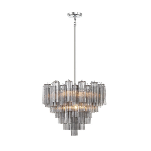 Addis Designer Collaboration Mid Century Tiered Chandelier
