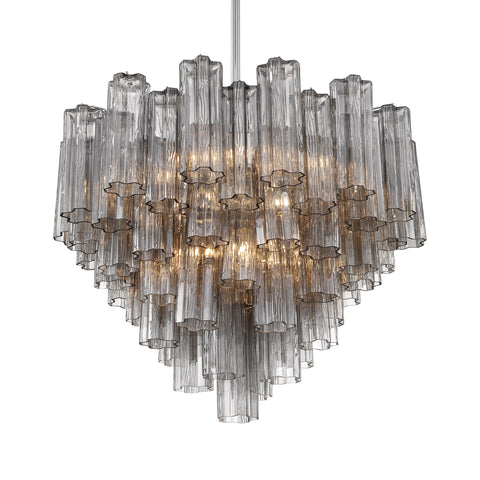 Addis Designer Collaboration Mid Century Tiered Chandelier