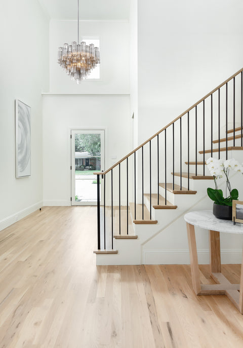 Addis Designer Collaboration Mid Century Tiered Chandelier