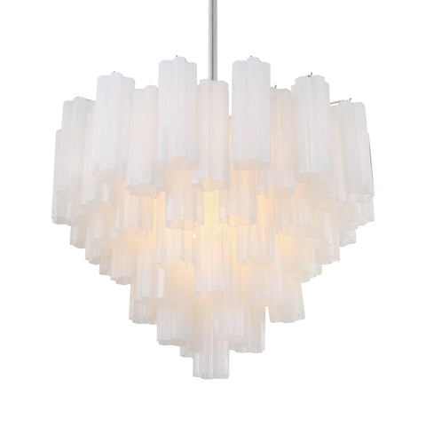 Addis Designer Collaboration Mid Century Tiered Chandelier