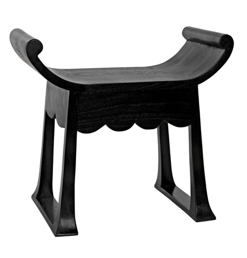 Wey Gondola Artful Traditionalist Sungkai Accent Stool