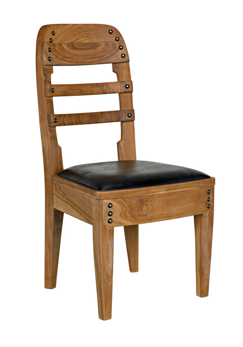 Laila Artful Traditionalist Ladder Back Dining Side Chair