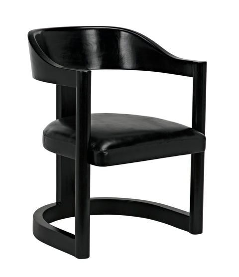 Mccormick Modern Barrel Armchair with Padded Seat