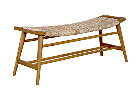 Stockholm Nature-Driven Modernist Scandinavian Accent Bench
