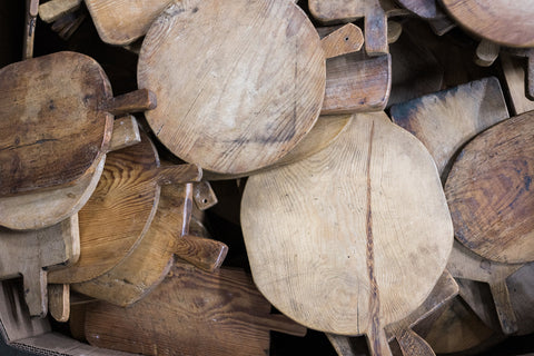 Rustic Handmade Solid Wood Serving Board