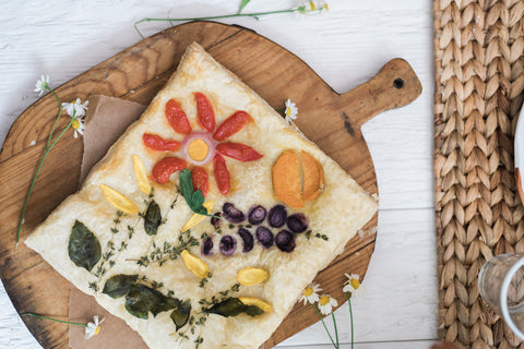 Rustic Handmade Solid Wood Serving Board