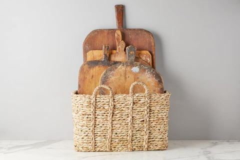 Vintage Rustic Handmade Abstract Wood Serving Board