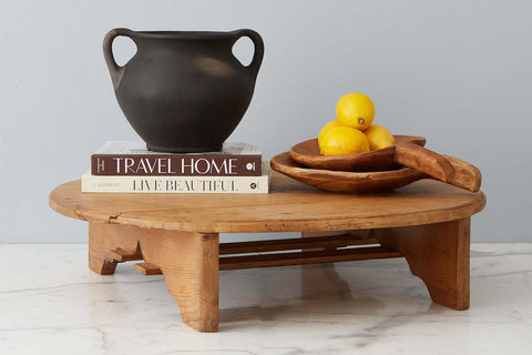 Rustic Handmade Natural Solid Wood Serving Board