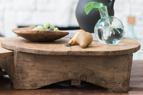 Rustic Handmade Natural Solid Wood Serving Board