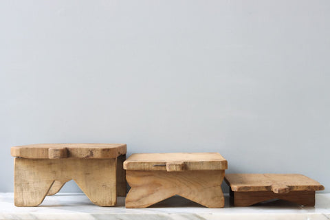 Vintage Rustic Handmade Solid Wood Serving Board