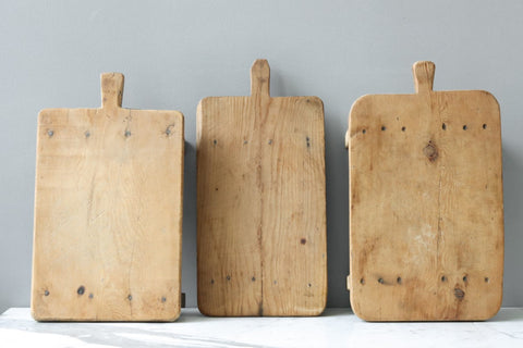 Vintage Rustic Handmade Solid Wood Serving Board