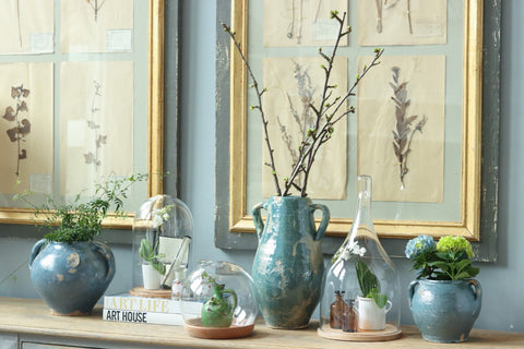 Artful Traditionalist Handcrafted Vintage Urn Planter