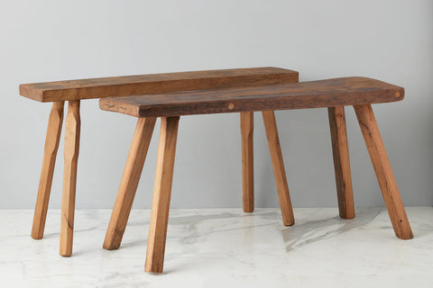 Artful Traditionalist Handmade Farmhouse Accent Bench