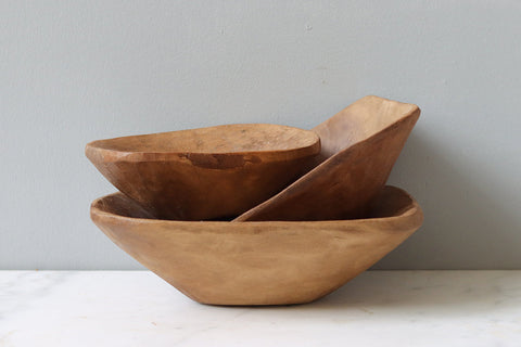 Everyday Rustic Handmade Natural Fruit Bowl