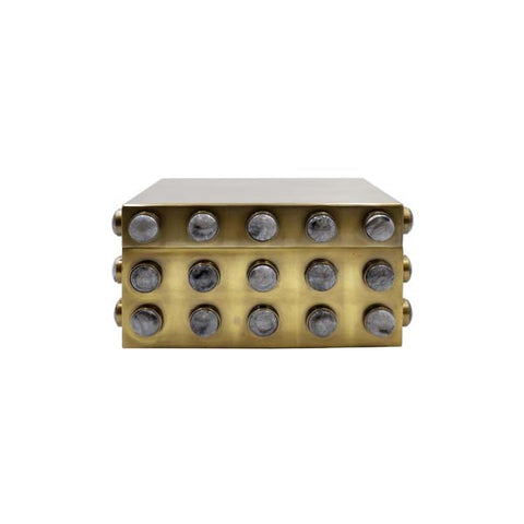 Decorating Essentials Contemporary Studded Rectangle Decorative Box