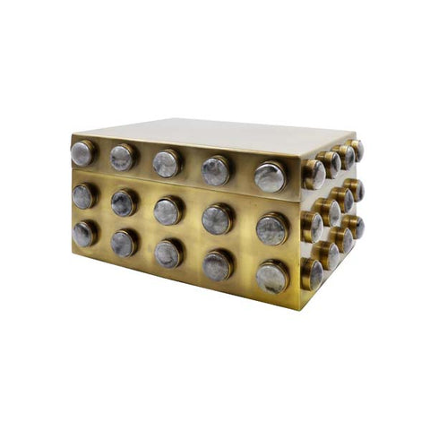 Decorating Essentials Contemporary Studded Rectangle Decorative Box