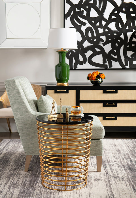 Alia Elegant Modern Column Accent Table Lamp