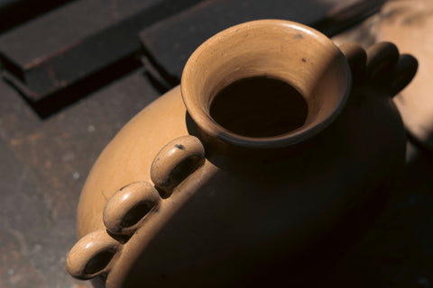 Altar Handcrafted Clay Vase