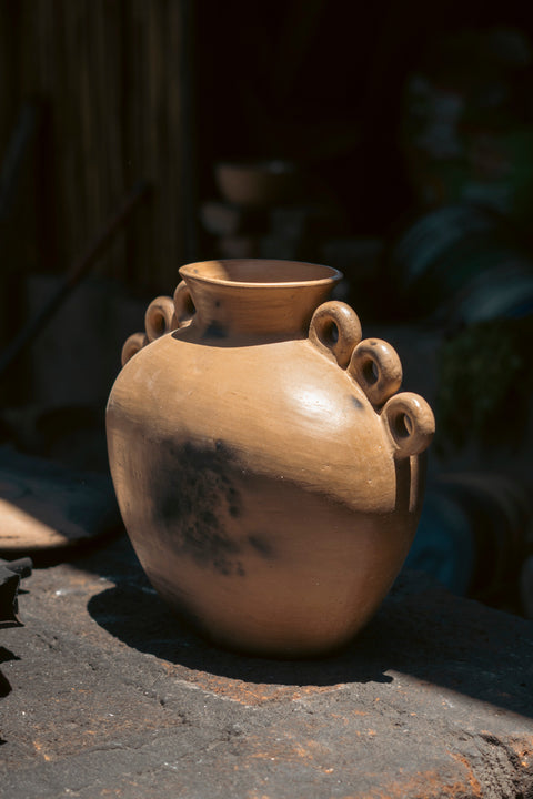 Altar Handcrafted Clay Vase